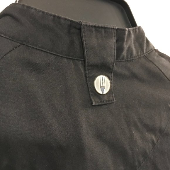 Chef Works Black Chef Jacket - Picture 11 of 13